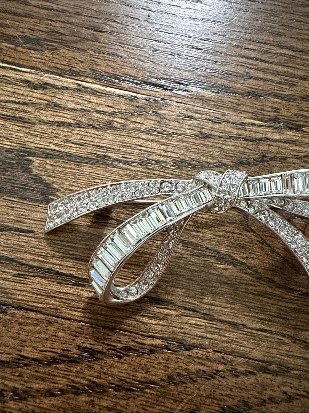 Nolan Miller sparkling bow